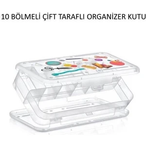 Çift Taraflı Organizer Malzeme Kutusu