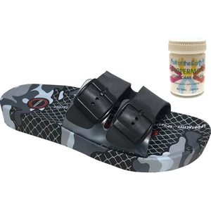 Gzr Erkek Plaj Ev Banyo Deniz Havuz Günlük Terlik 50ML Nane Ferahlığı Topuk Çatlağı ve Nasır Giderici Krem