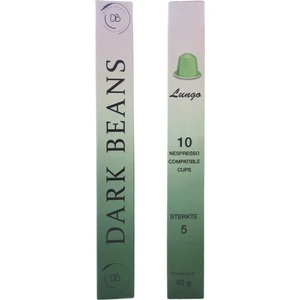 Dark Beans Coffee Kapsül Kahve 10'lu Lungo