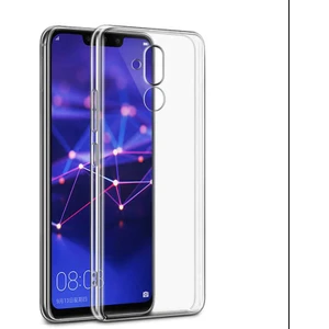 Huawei Mate 20 Lite Kılıf Şeffaf Silikon Hibrit Case