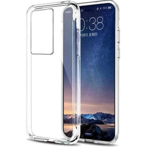 Huawei P40 Pro Kılıf Şeffaf Silikon Hibrit Case