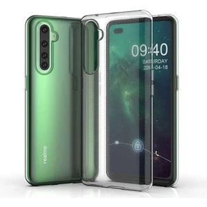 Realme 6 Pro Kılıf Şeffaf Silikon Hibrit Case