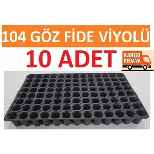 104 Gözlü Fide Ekim Viyolü 10 Adet
