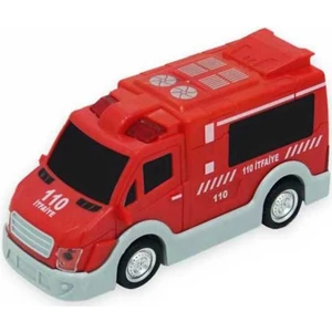 Happy Toys Şehrin Kırılmazları Sürtmeli Itfaiye Aracı