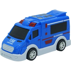 Happy Toys Şehrin Kırılmazları Sürtmeli Jandarma Aracı