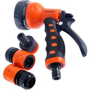Bulmax Otomatik 7 Foksiyonlu Bahçe Sulama Tetikli Tabanca 4 Lü Set