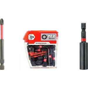 3’lü Set Ph2 Bitz Uç 90 mm 25 Parça Pz2 60 mm Bits Uç Tutucu