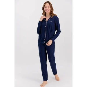 Pierre Cardin 7717 Kadın Boydan Patlı Pijama Takım