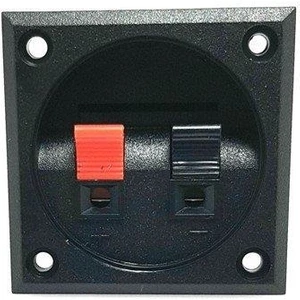 Ikili Hoparlör Terminali Kare 57X57MM - 10ADET