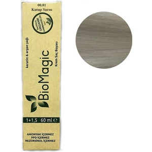 Biomagic Organik Saç Boyası 60 ml Doğal Amonyaksız Rezorsinol ve Ppd Bulunmaz