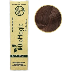 Biomagic Organik Saç Boyası 60 ml Doğal Amonyaksız Rezorsinol ve Ppd Bulunmaz