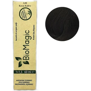 Biomagic Organik Saç Boyası 60 ml Doğal Amonyaksız Rezorsinol ve Ppd Bulunmaz