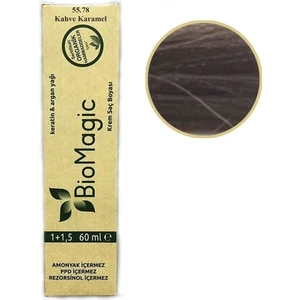 Biomagic Organik Saç Boyası 60 ml Doğal Amonyaksız Rezorsinol ve Ppd Bulunmaz