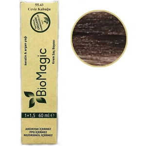 Biomagic Organik Saç Boyası 60 ml Doğal Amonyaksız Rezorsinol ve Ppd Bulunmaz