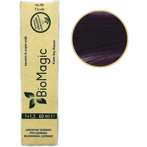 Biomagic Organik Saç Boyası 60 ml Doğal Amonyaksız Rezorsinol ve Ppd Bulunmaz