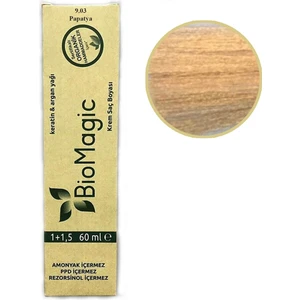 Biomagic Organik Saç Boyası 60 ml Doğal Amonyaksız Rezorsinol ve Ppd Bulunmaz