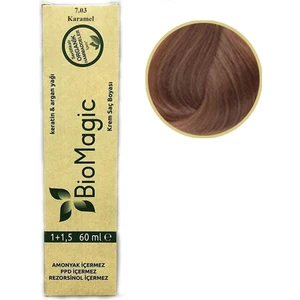 Biomagic Organik Saç Boyası 60 ml Doğal Amonyaksız Rezorsinol ve Ppd Bulunmaz