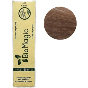 Biomagic Organik Saç Boyası 60 ml Doğal Amonyaksız Rezorsinol ve Ppd Bulunmaz