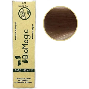 Biomagic Organik Saç Boyası 60 ml Doğal Amonyaksız Rezorsinol ve Ppd Bulunmaz
