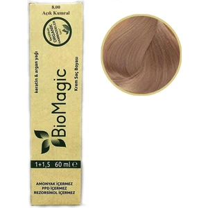 Biomagic Organik Saç Boyası 60 ml Doğal Amonyaksız Rezorsinol ve Ppd Bulunmaz