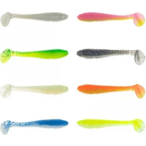 Round Bait 100MM Silikon Balık