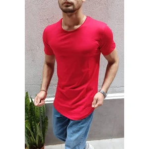 giyadda Erkek Kırmızı Slim Fit Dar T-shirt