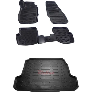Renault Fluence 3D Havuzlu Paspas ve Rizline Bagaj Havuzu Set