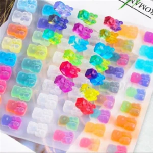 Eminönü Toptancı Çoklu Kolye ve Reçina Epoksi Kalıbı 50’li Haribo Ayıcık Minik Boy