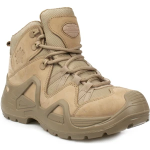 1492 M Meridyen Su Geçirmez Deri Postal Bej Erkek Bot