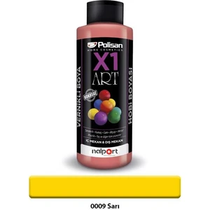 X1 Art Vernikli Hobi Boyası Sarı 120 ml