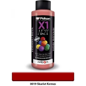 X1 Art Vernikli Hobi Boyası Skarlet Kırmızı 120 ml