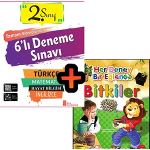 Ata Yayıncılık 2. Sınıflar Için 6'lı Deneme Sınavı Seti