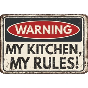 Hayat Poster Benim Mutfağım Benim Kurallarım Mutfak Posterleri-6