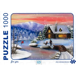 Ca Games Kış Manzarası 1000 Parça Puzzle