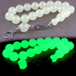 Tesbih Rüyası Fosforlu Maskot Kedi Gözü Tesbih