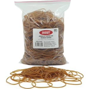 Kauçuk Paket Ambalaj Para Lastiği 70'lik 1000 Adet 70 mm