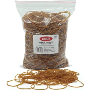 Kauçuk Paket Ambalaj Para Lastiği 70'lik 500 gr 70 mm
