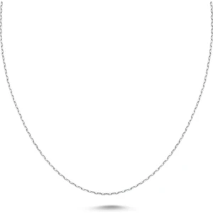 Online Takı Gümüş Sade Zincir