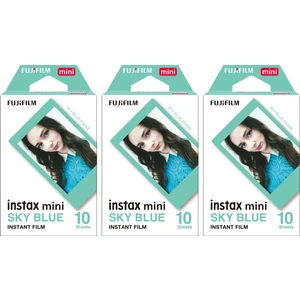 Instax Mini Sky Blue Edition 10X3 Film Seti