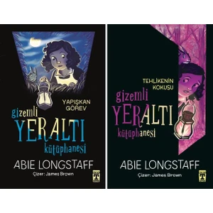 Gizemli Yeraltı Kütüphanesi Seti - Abie Longstaff