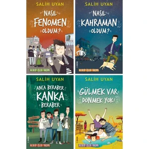 Acayip Işler Takım Serisi 4 Kitap / Salih Uyan / Nasıl Fenomen Oldum - Nasıl Kahraman Oldum - Anca Beraber Kanka Beraber - Gülmek Var Dönmek Yok