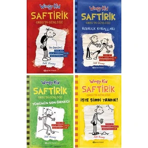 Saftirik Wimpy Kid 1-4. Kitaplar Set - Jeff Kinney