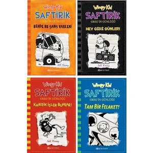 Saftirik Wimpy Kid 9-12. Kitaplar Set - Jeff Kinney