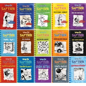 Saftirik Serisi Wimpy Kid 1-15. Kitaplar Set / Jeff Kinney