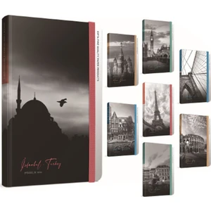Episode Notes 17 x 24 Dikişli Defter Sert Kapak 120 Yaprak Çizgili