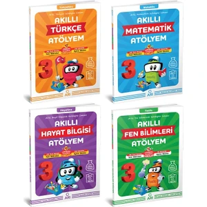 Arı Yayıncılık 3.Sınıf Atölyem Seti Türkçe-Matematik-Fen-Hayat Bilgisi Seti
