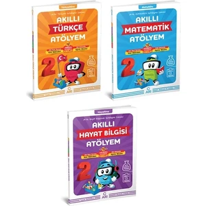 Arı Yayıncılık 2.Sınıf Atölyem Türkçe-Matematik-Hayat Bilgisi Seti