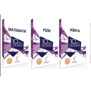 Karekök Yayıncılık 10. Sınıf 3'lü Soru Bankası Fırsat Set