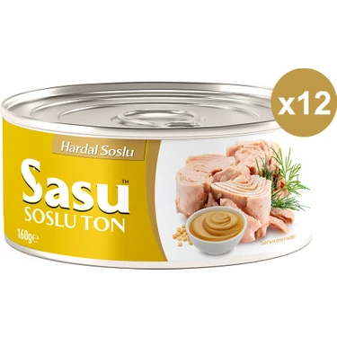 Sasu Hardal Soslu Ton Balığı 12X160G Iri