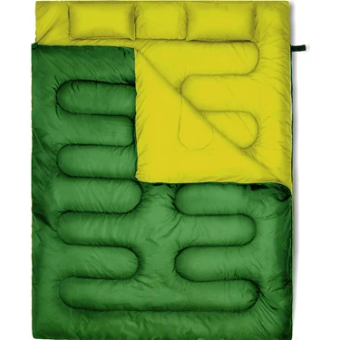 DFT Çift Kişilik (190+30)X145CM Yeşil -5°uyku